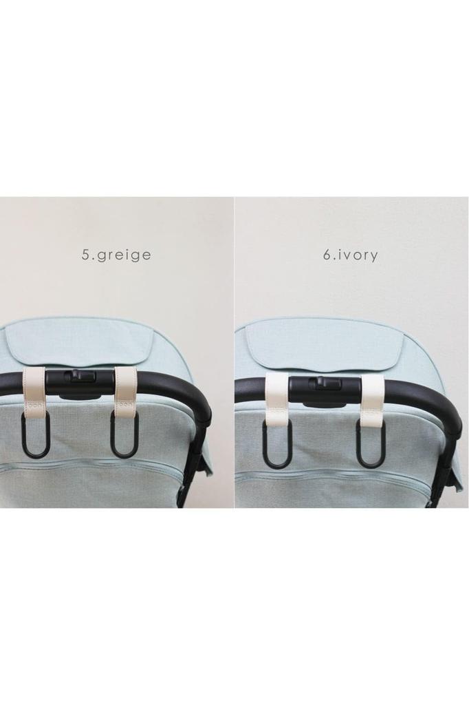 Stroller Stroller Buggy Stroller Set of 2 Hooks, Hooks, Hooks, Carabiners, (Black)