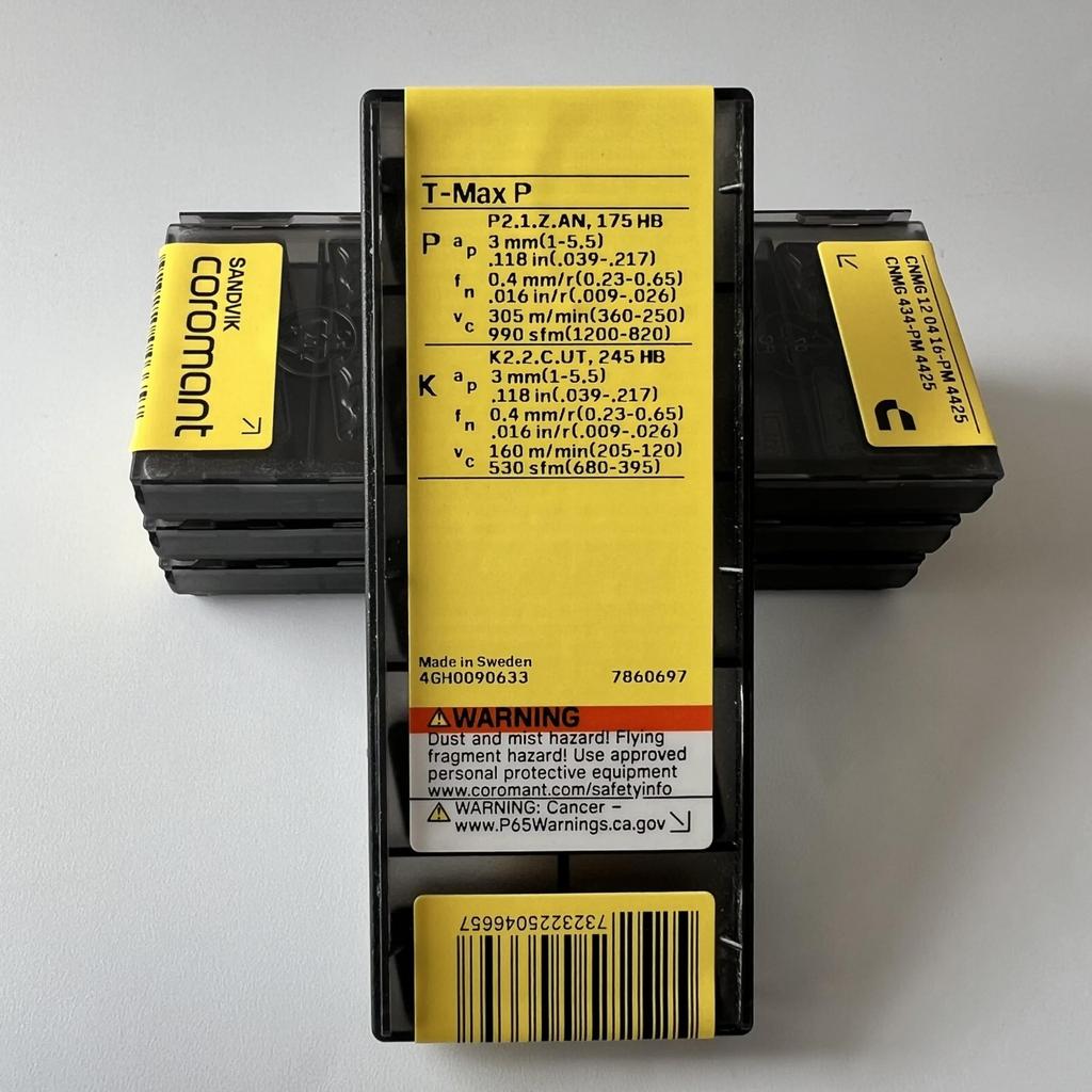 SANDVIK / CNMG120416-PM 4425 / Original Swedish hard alloy blade 10 Pcs