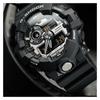 Casio G-SHOCK Colorful Waterproof and Shockproof Dual Display Fashion Trend Quartz Movement Resin Strap Japanese and Korean Watch Men's GA-710-1APR