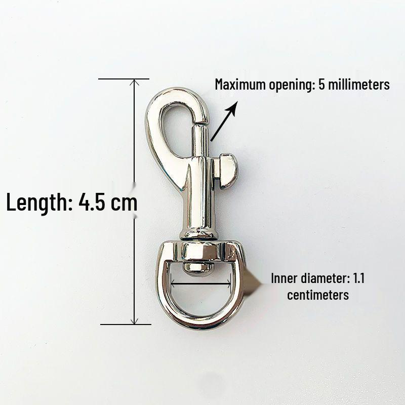 

Metal Snap Hook Dog Keyring and Clasp Buckle Replacement