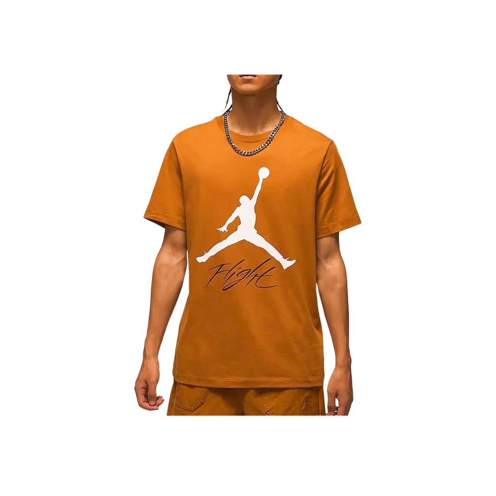 New Jordan T Shirt Men's Bronze White AO0665-228