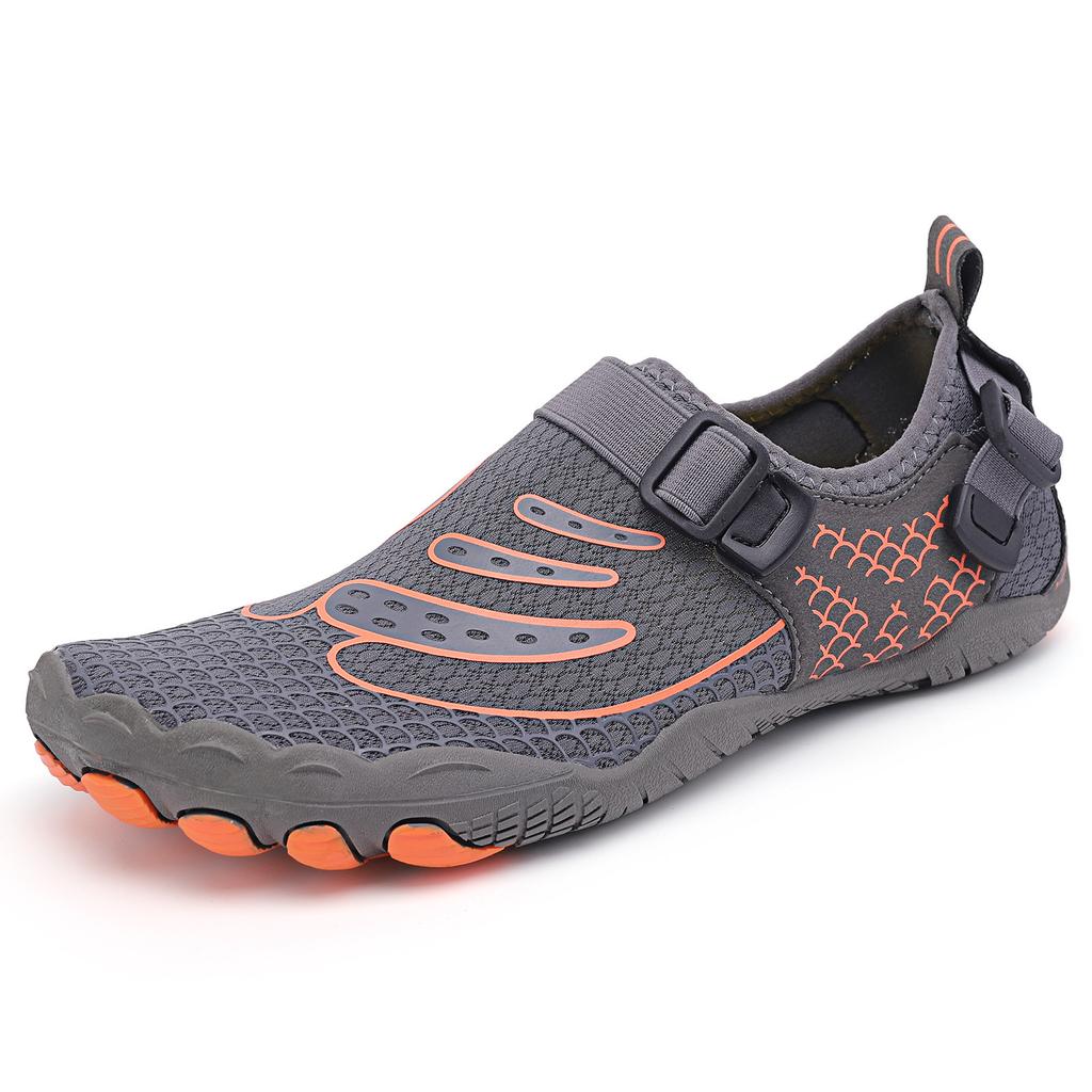 New Outdoor Creek Walking Shoes Anti-Cut Beach Shoes Breathable Swimming Fishing Shoes Non-Slip Amphibious Quick-Drying Wading Shoes