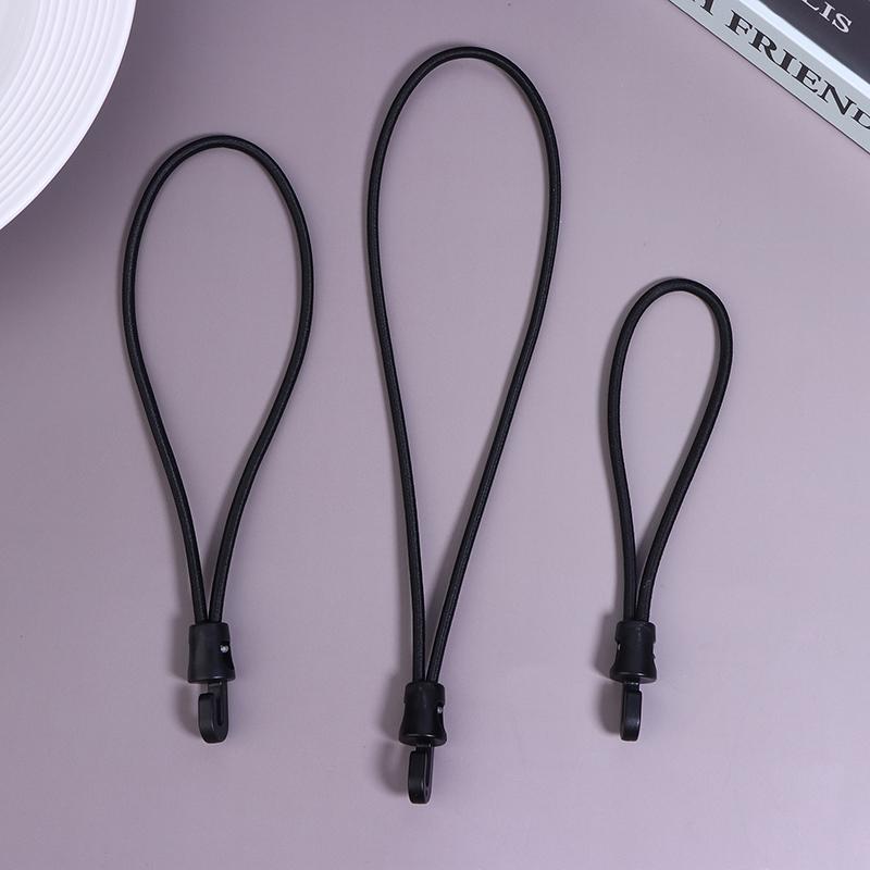 5Pcs Bungee Cord With Hooks 10/15/20/25/30CM High Elasticity Expander With Hooks Rubber Tensioner With Hooks For Tent