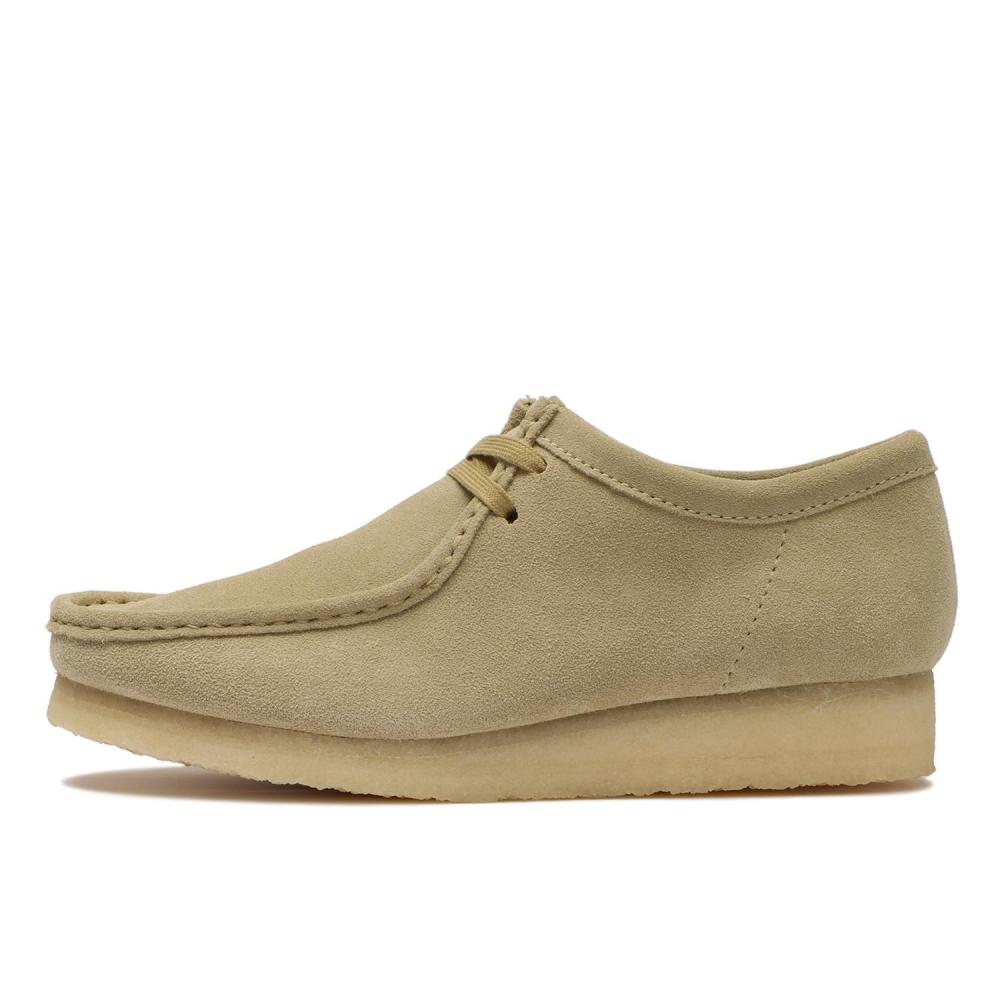 

Clarks Wallabee 261555157 Кленовый замш 6H(24.5cm)