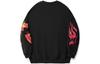 Li Ning Sweatshirts Men's Black Crew Neck Moderate Regular AWDU333-2