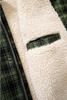 Mid-season Jacket Brandit Classic Sherpa Jacket Olive Black Checkered