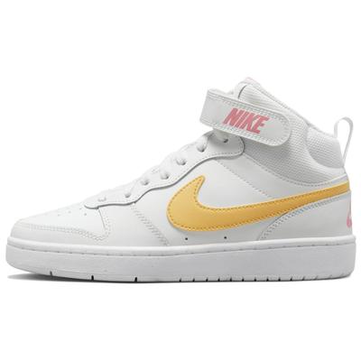 Court Borough Mid 2 GS Weiß Topaz Gold Kinder Sneaker Summit-White Coral-Chalk CD7782-112