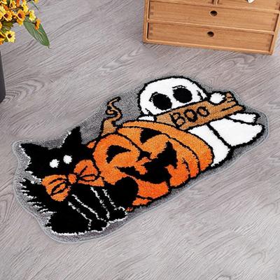 Festliche Halloween-Fußmatte für die Innendekoration