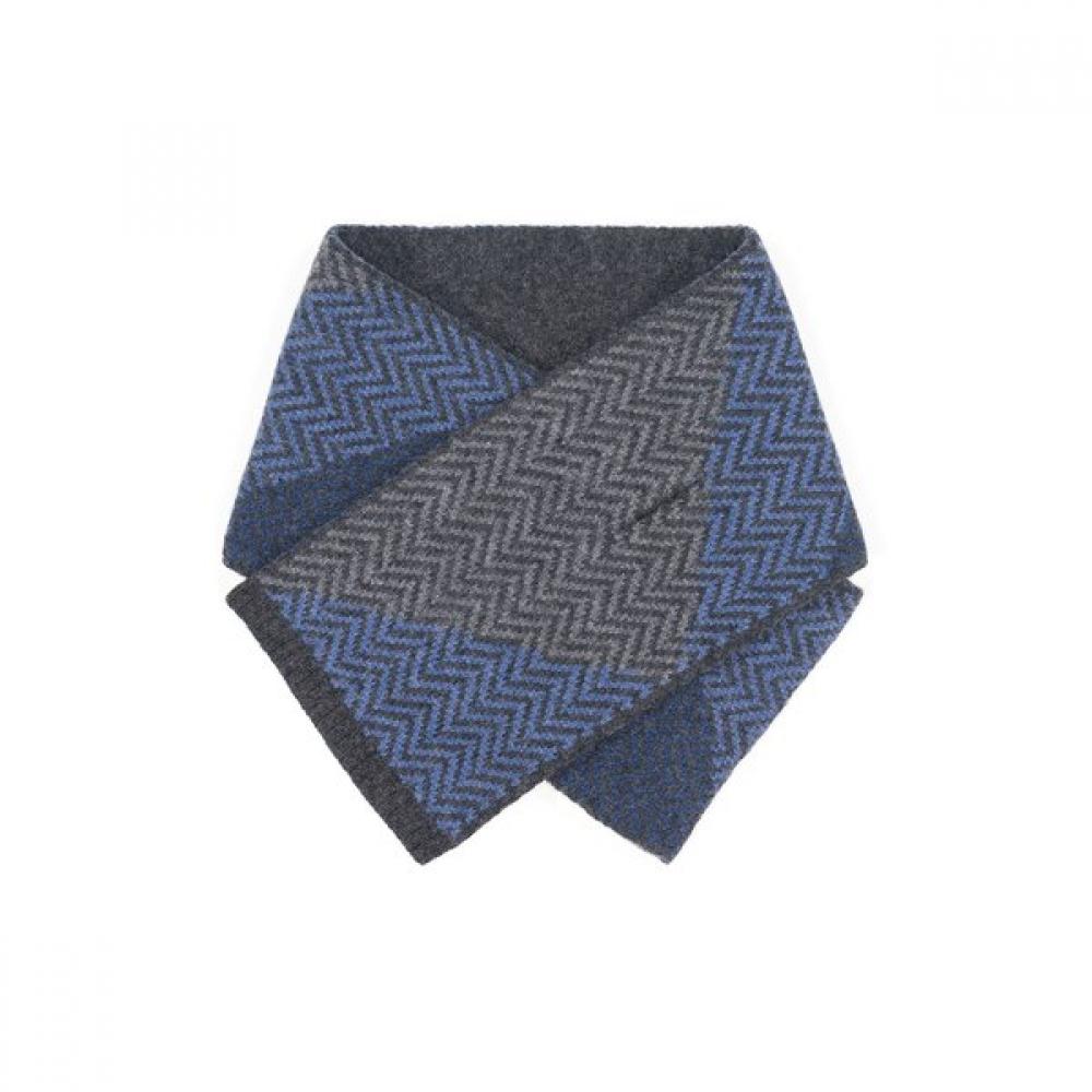 Vanbrough Cashmere 100 Herringbone Petite Muffler Bpftm1003 Bu Single option