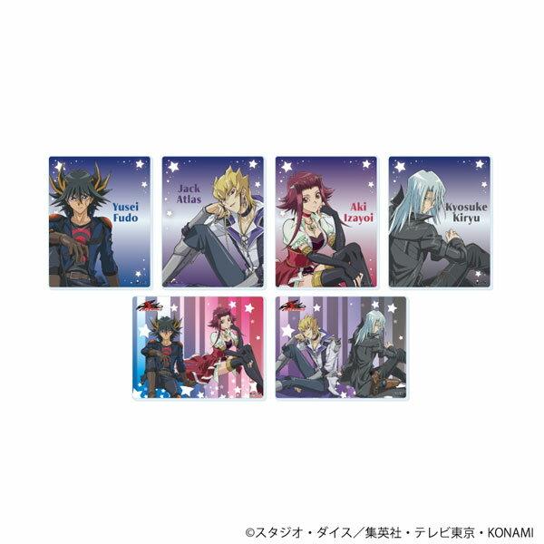 Acrylic Card Yu-Gi-Oh 5Ds 01 Original Illustration 6 Pieces Box A3August Reservation