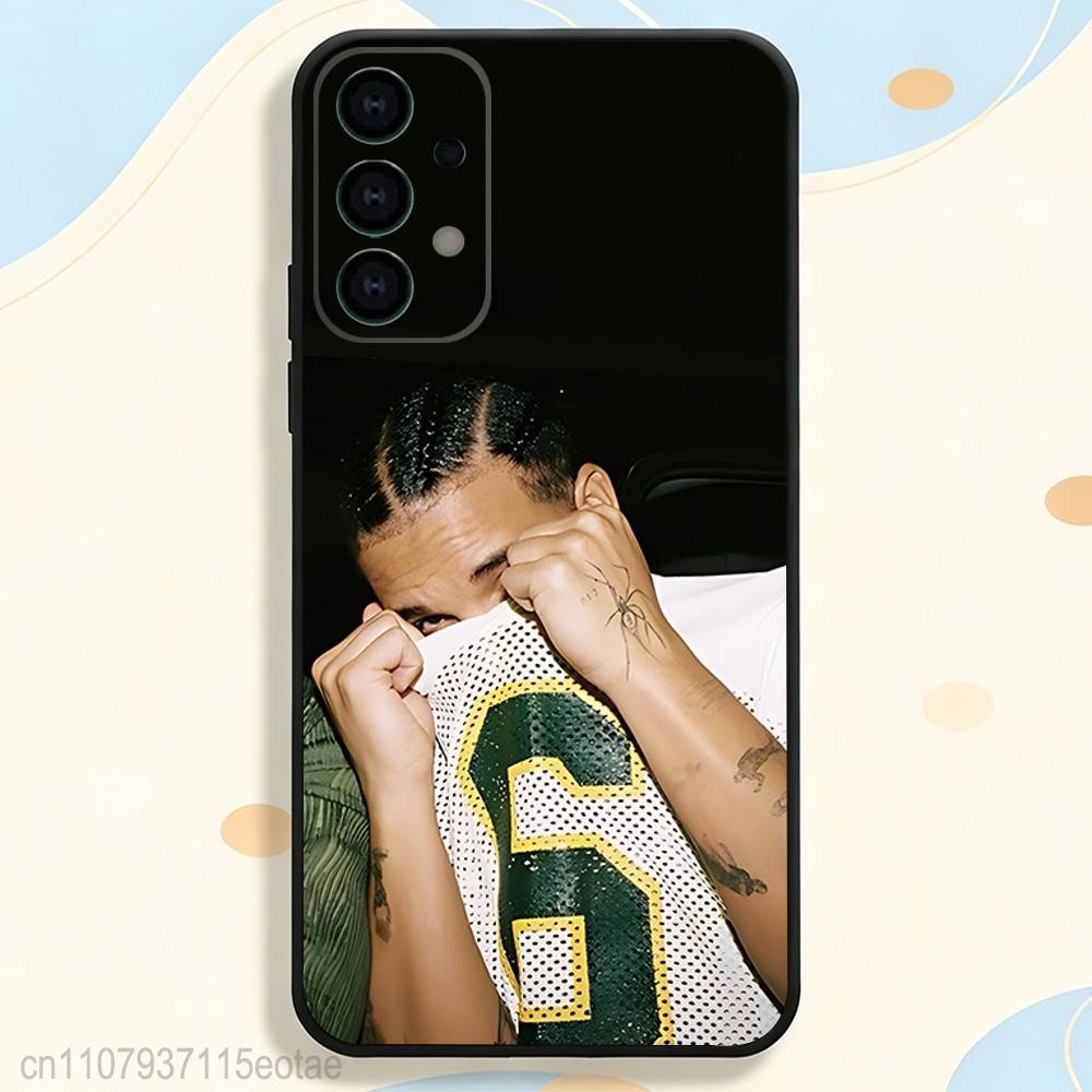 Rapper Singer Drake Phone Case For Samsung S25,S26,S24,S21,S22,S23,S30,Ultra,S20,Plus,Fe,Lite,5G Black Cover