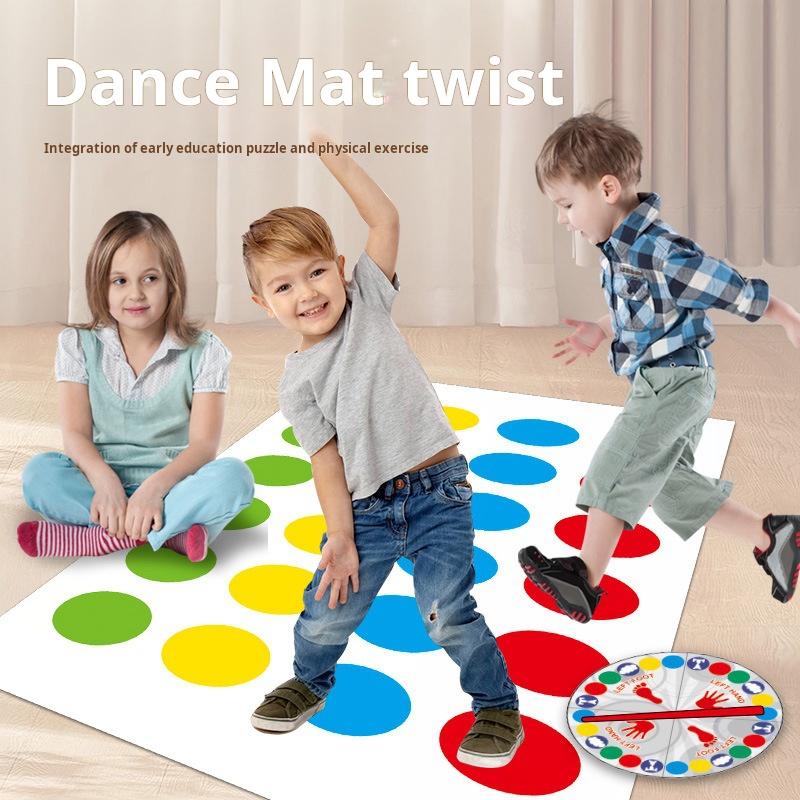 Family Party Game Twister Games Indoor Outdoor Toys Game Twisting The Body For Children Adult Sports Interactive Group Aids