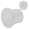 1000pcs Disposable Tattoo Ink Cups Plastic Microblading Pigment Caps Tattoo SuppliesL    19 x 11mm