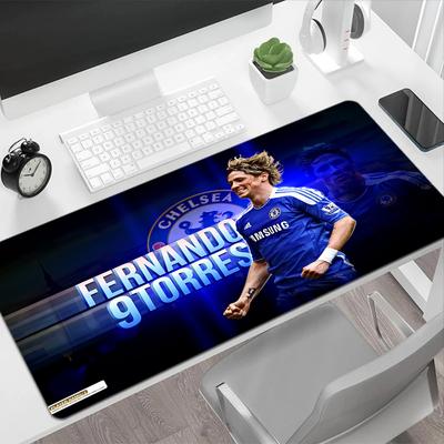 Fernando Torres Chelsea Legend Large Mouse Pad Gaming Laptop Mouse Pad HD Print Desk Pad Non-Slip Rubber Base Perfect for Office Laptop Gaming Setup