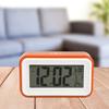 Ceas de alarmă electronic digital multifuncțional, rafinat, cu afișaj de temperatură (portocale)