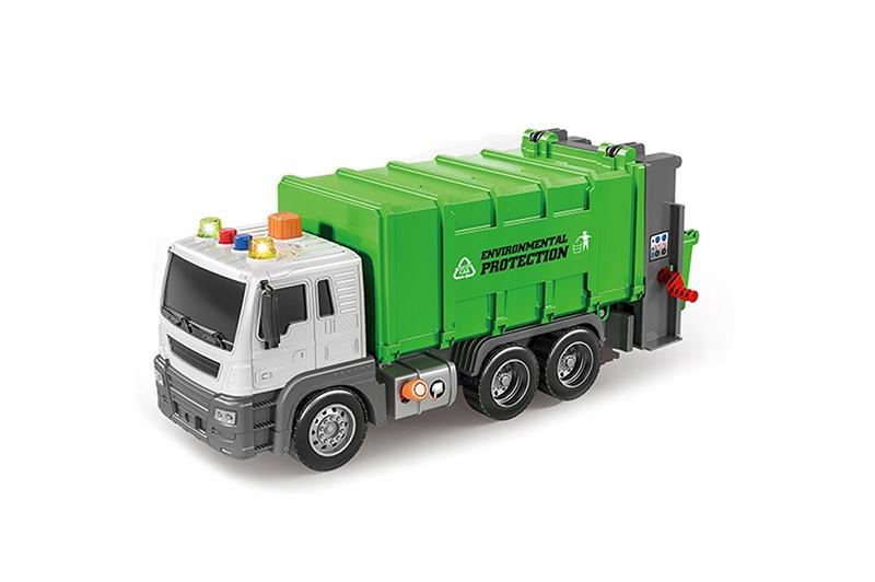 City Car Construction Vehicle Large Garbage Truck Led Sound