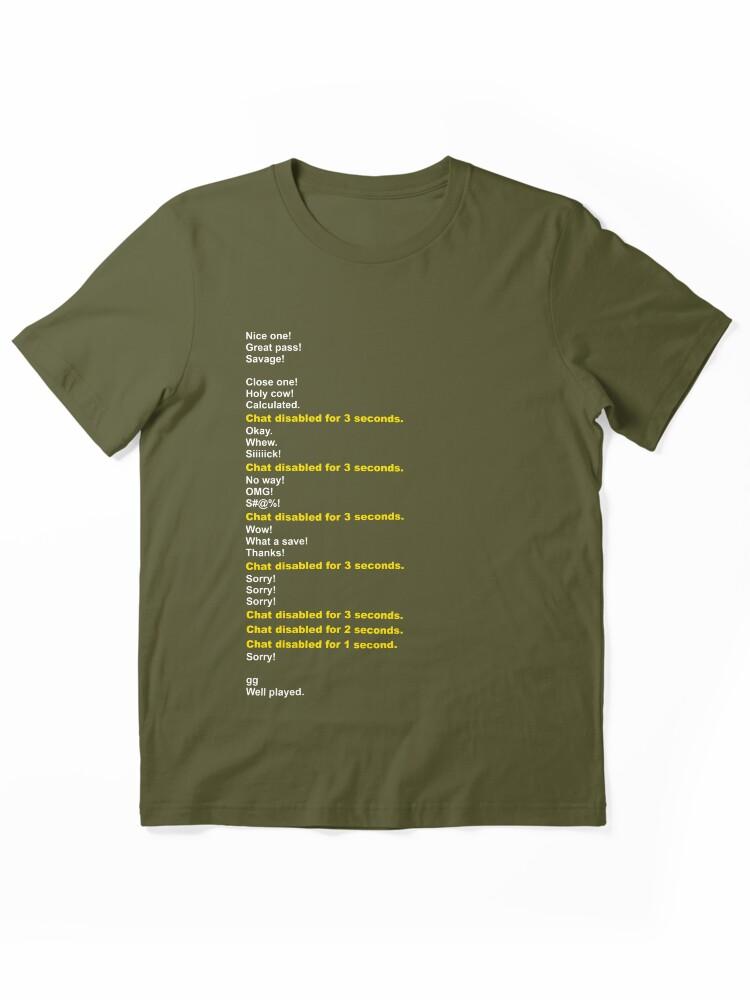 Rocket League Quick Chat champion Essential T-Shirt