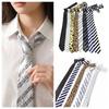 Korean JK Uniform Necktie Stripe Shirt Tie Decoration Casual Waist Belt Neck Tie