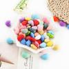 Kovict 21pcs Silicone Beads Heart Shape Charm For Jewelry Making Necklace Bracelets Accessories