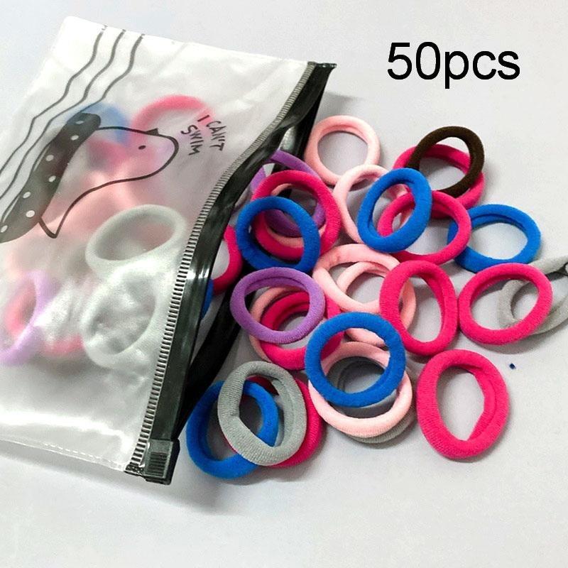 2000pcs/lot Children Transparent Hair Rubber Bands for Bracelets Baby Elastic Small Hair Tie Gum Kids Hair Beads Hair Accessorie