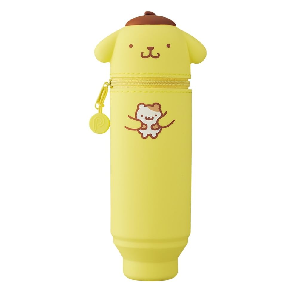 LIHIT Sanrio PuniLabo x SANRIO CHARACTERS Stand Pen Case Pompompurin LAB. SR7712-103