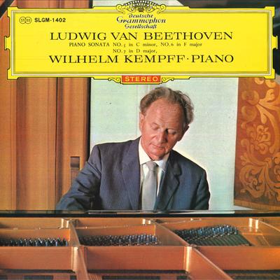 LP-skiva WILHELM KEMPFF(PIANO) - Ludwig Van Beethoven/Pianosonat<n SLGM1402 NIPPONGRAMMOPHO - Japan Klassisk Begagnad