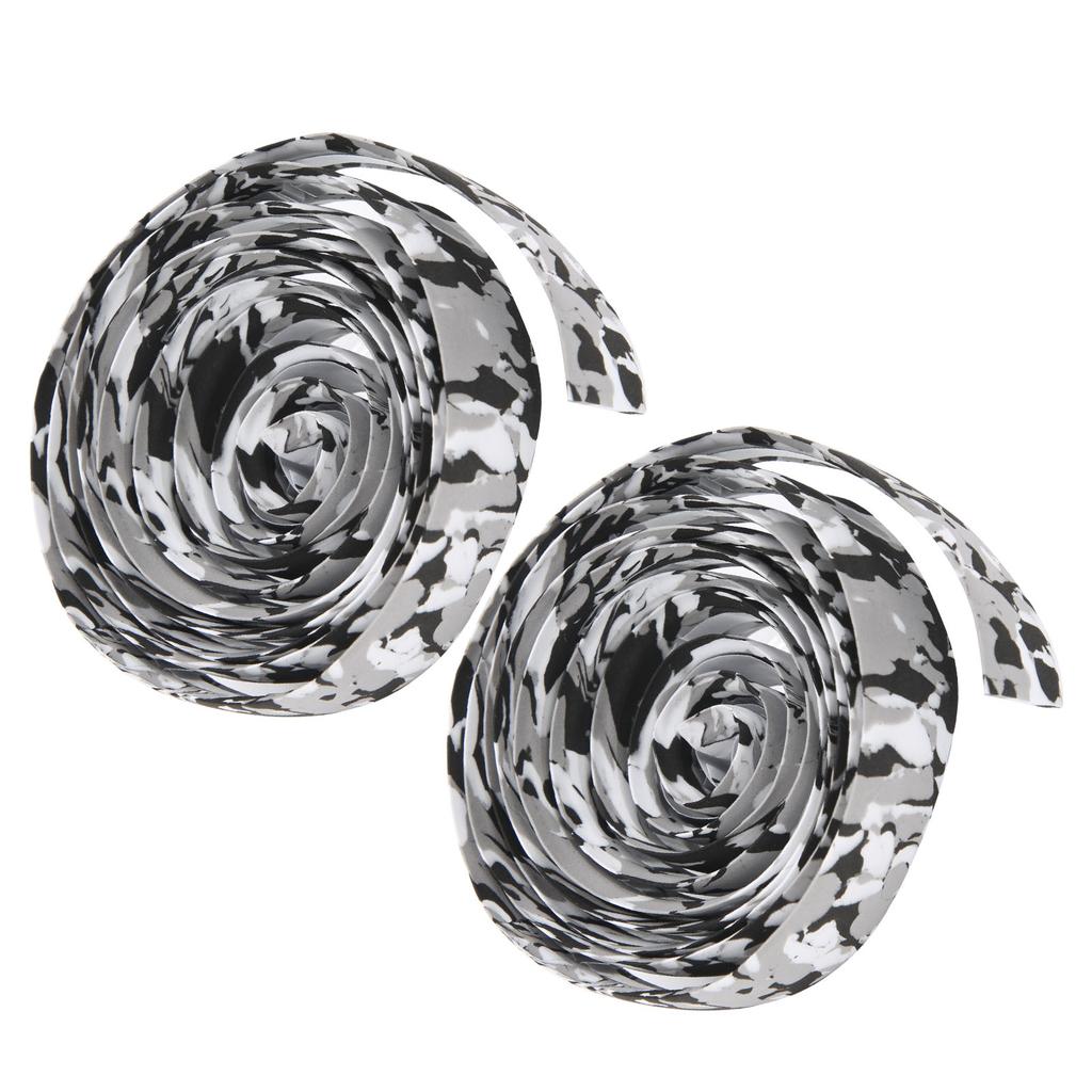 ZTTO Mountain Bike Soft Handlebar Tapes Bicycle AntiSlip Handle Grip Wraps with Bar Plugs(Black