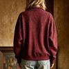 Leopard Print Half Zip Sweatshirt Female Fashion Stand Collar Long Sleeve Oversized Loose Pullover Sweatshirts Vintage Hoodies