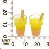 10-Color Resin Pearl Bubble Tea Charm for DIY Jewelry