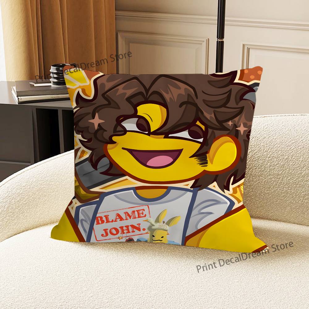 Shedletsky Fanart Pillow Case Ultra Soft Skin Friendly Fabric Cloud Like Comfort & Concealed Zipper