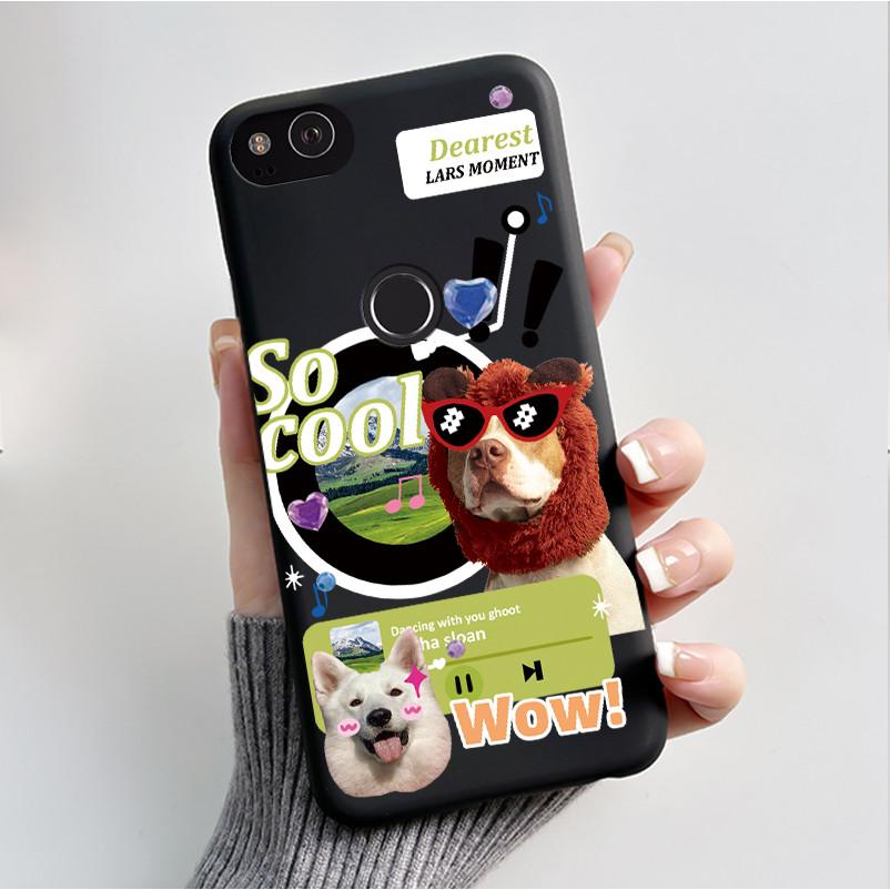 Für Google Pixel 2 Hülle Weicher Schwarzer Silikon-Stoßfänger Schmetterling Handyhülle für Googe Pixel2 2XL Pixel2XL 2 XL Hüllen Fundas Coque