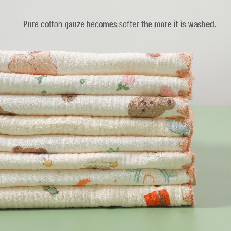 Baby Cloud Breathable Cotton Pillow - Infant Anti-Spit Design, 0-6 Months
