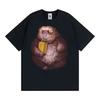 Funny Zoon XingXing Monkey Meme Graphic T Shirt Casual Cotton Short Sleeve T Shirts Unisex Women Fashion Vintage Oversized Tshirt