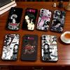 Anime N-Nana Osaki Phone Case Black Silicone Soft For Samsung Galaxy A73,A72,A71,A70,A53,A52,A51