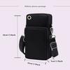 Waterproof Unisex Mobile Cell Phone Bags Outdoor Sports Wristlets Bag for IPhone/Samsung Cell Case Mini Wallet Shoulder Pouch
