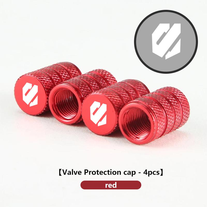 

4pcs Car Wheel Tire Valve Caps Tyre Stem Airdust Waterproof For Toyota Supra Prado Alphard Vellfire Crown Sequoia Venza