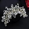 Zinc Zinc Alloy Base Bridal Headbands Sparkling Hair Accessories Vintage Wedding Tiaras  Bridesmaid Accessory