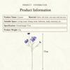 High Quality Artificial Cosmos Flower Silk Fake Daisy Flocked Stem Large Head Faux Flower for Home Wedding Decors DIY Bouquet
