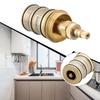 Plumbing Home Improvement Faucet Valve Thermostatic Spool Brass Brass Replacement Easy Installation High-quality