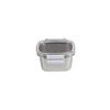 Stainless Steel Rectangular Container for Leftover Stackable Food Storage Bowl with Lid Multipurpose Lunch Holder