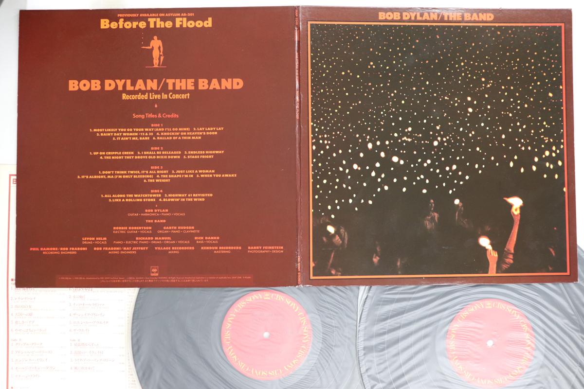 

LP Record BOB DYLAN, BAND - Before The Flood 36AP2348 CBS SONY 1982 Japan Rock Used