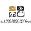 Carburetor Diaphragm Gasket Repair Rebuild Kit For Cg260/Cg330/Cg430/Cg520/Gx35/43Cc/52Cc/49Cc Chainsaw