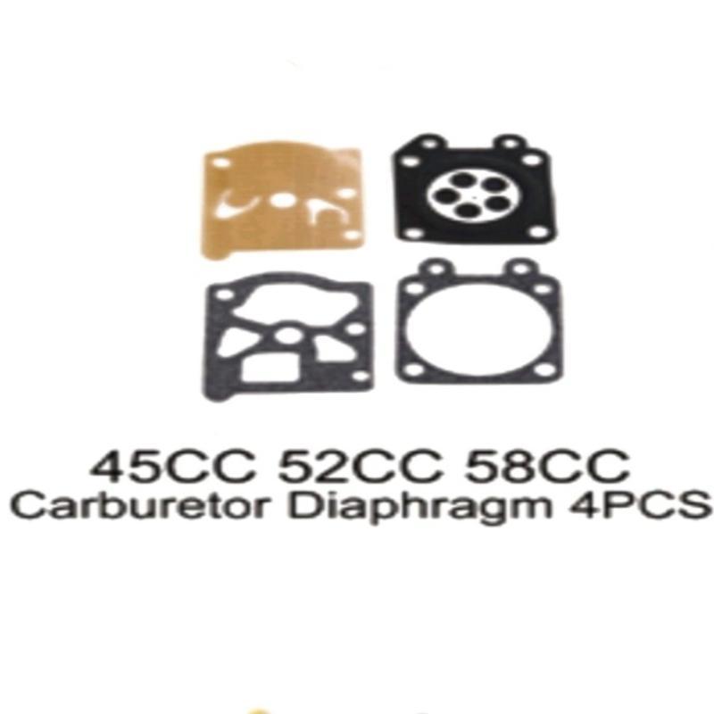 Carburetor Diaphragm Gasket Repair Rebuild Kit For Cg260/Cg330/Cg430/Cg520/Gx35/43Cc/52Cc/49Cc Chainsaw