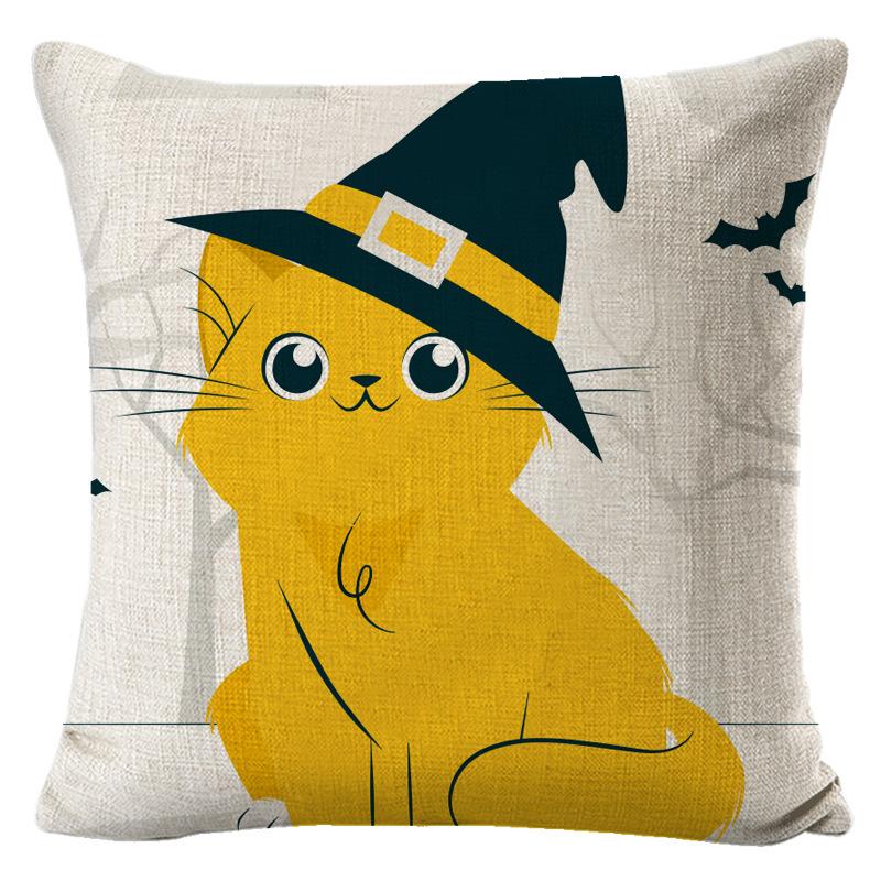 Pillow Christmas Pillowcase Set Home Bed Cushion Cover Office Sofa Waist Cushion