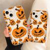 Halloween Pumpkin Airbag Phone Case for iPhone 14/15/16Pro/17 Drop-proof, 13th Gen