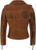 Brown Women Genuine Soft Pure Suede Leather Jacket Biker Casual Classy Handmade
