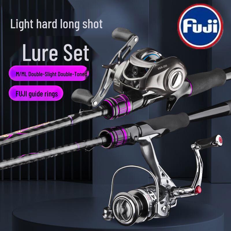 

Binghui 2.4m Spinning Lure Rod Combo Set