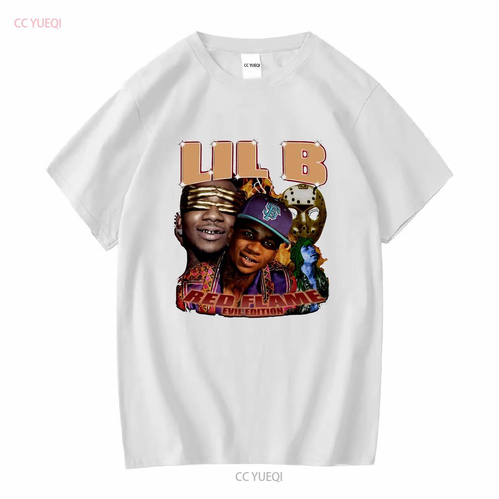 Lil B American Rapper Classic T Shirt long or short sleeves vintage Washed Stylish homme Stretched Versatile Unisex Soft