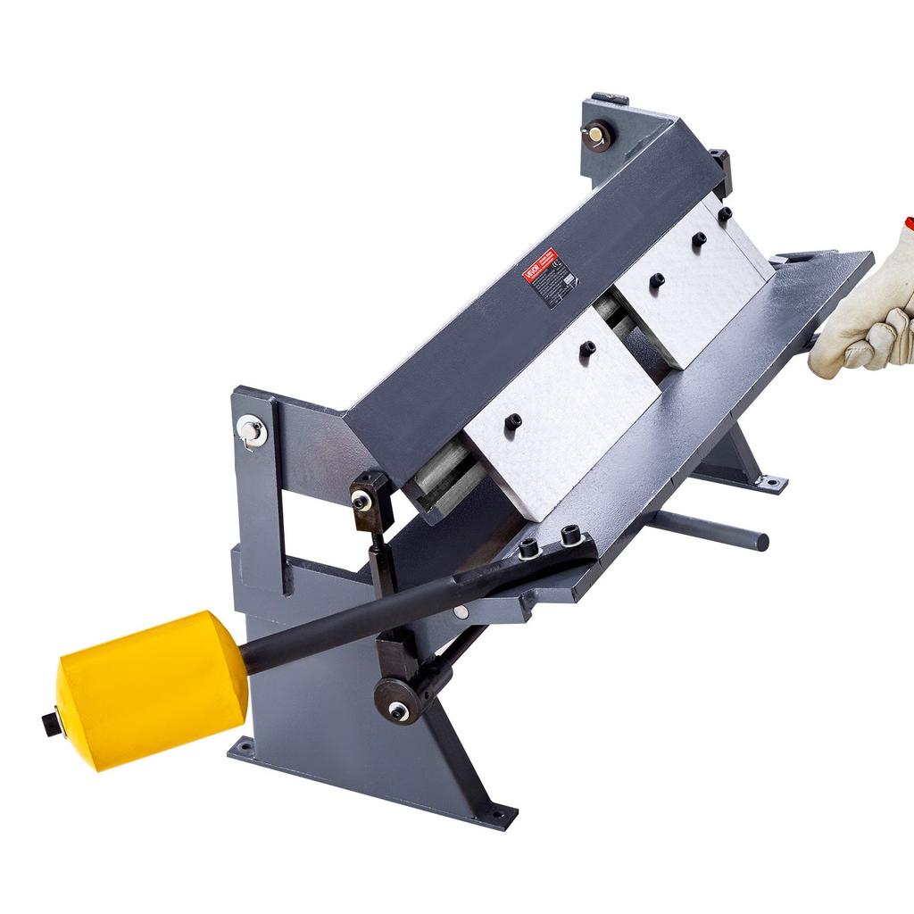 VEVOR Box and Pan Brake, 610 Mm/24 Inch Sheet Metal Bending Brake,16-Gauge Mild Steel Capacity, 0-135 Degree Adjustable