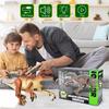 Remote Control Dinosaur Toy Large Realistic Raptor With Spray Function For Boys And Girls Ideal Gift